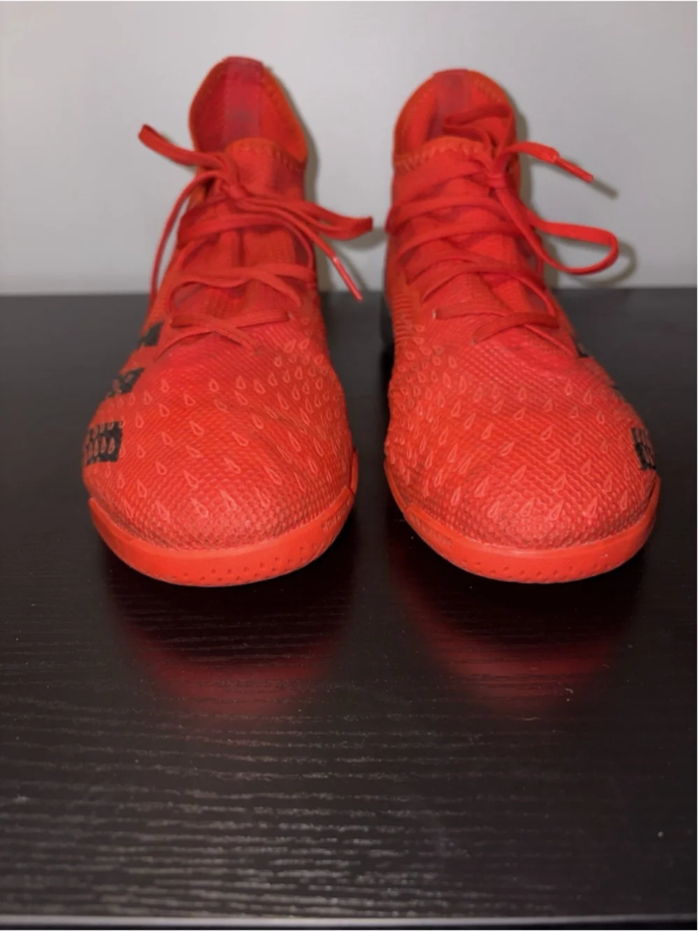 Adidas Predator Freak.3 Indoor Soccer Shoes Red Black Mens Size 10 FY6316